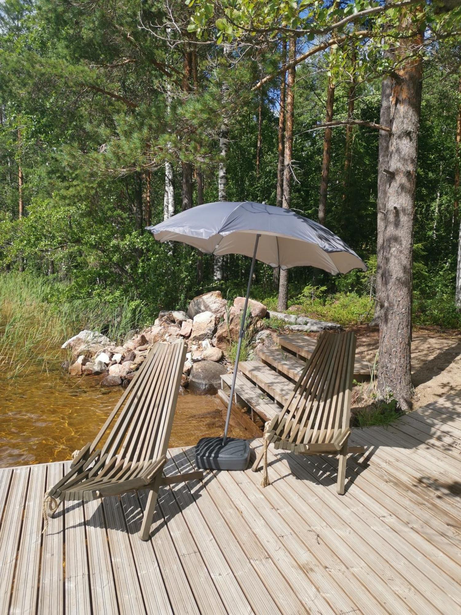 Patalaiska Cottage With Private Beach 鲁奥科拉赫蒂 外观 照片